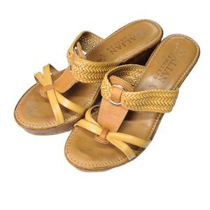 Italian Shoe‎ Makers Women's Leather Sandals Size 8.5